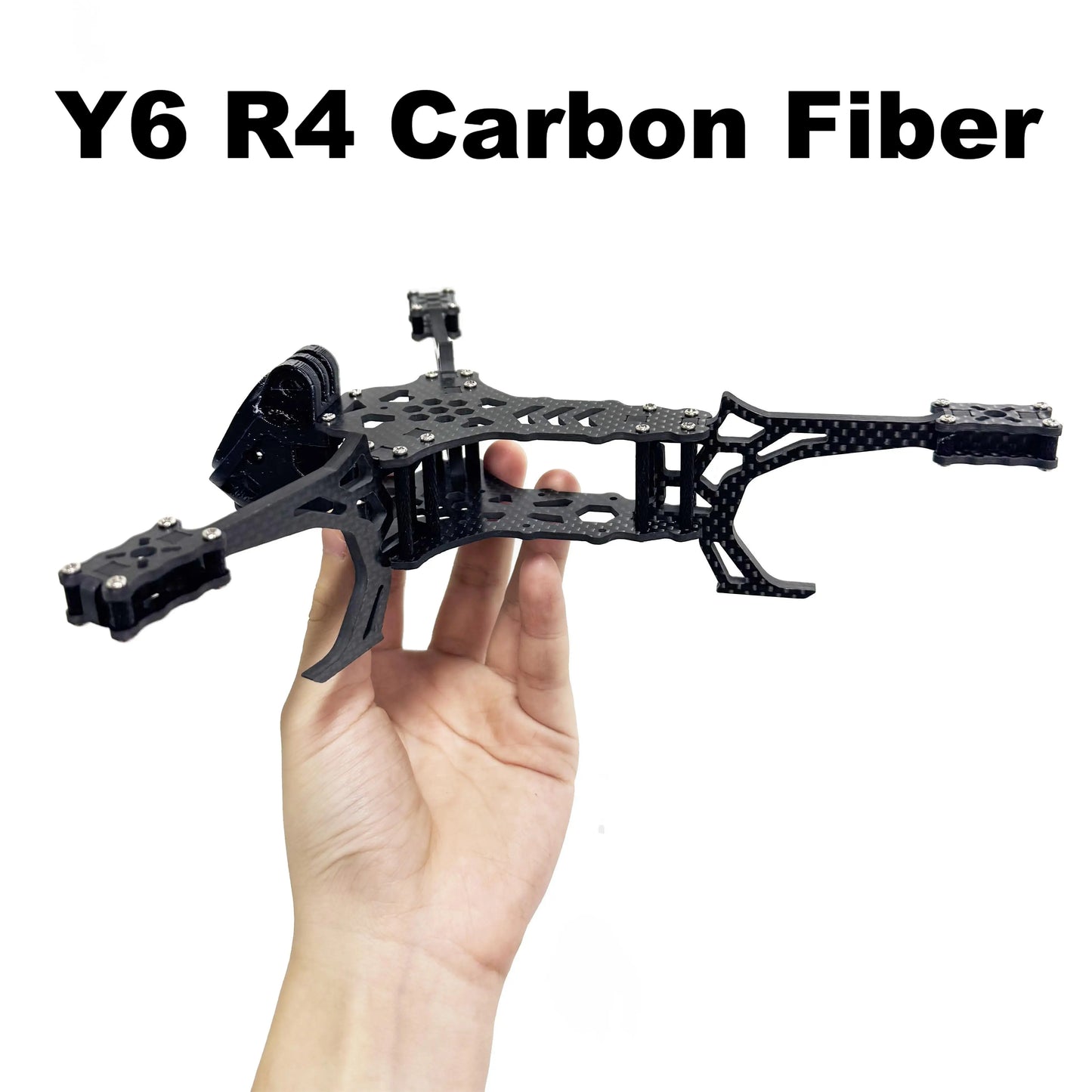 Y6R4 4inch FPV Drone Frame Kit Carbon Fiber Racing Drone Quadcopter Freestyle INAV Beatflight F722 Ardupilot Flight Control