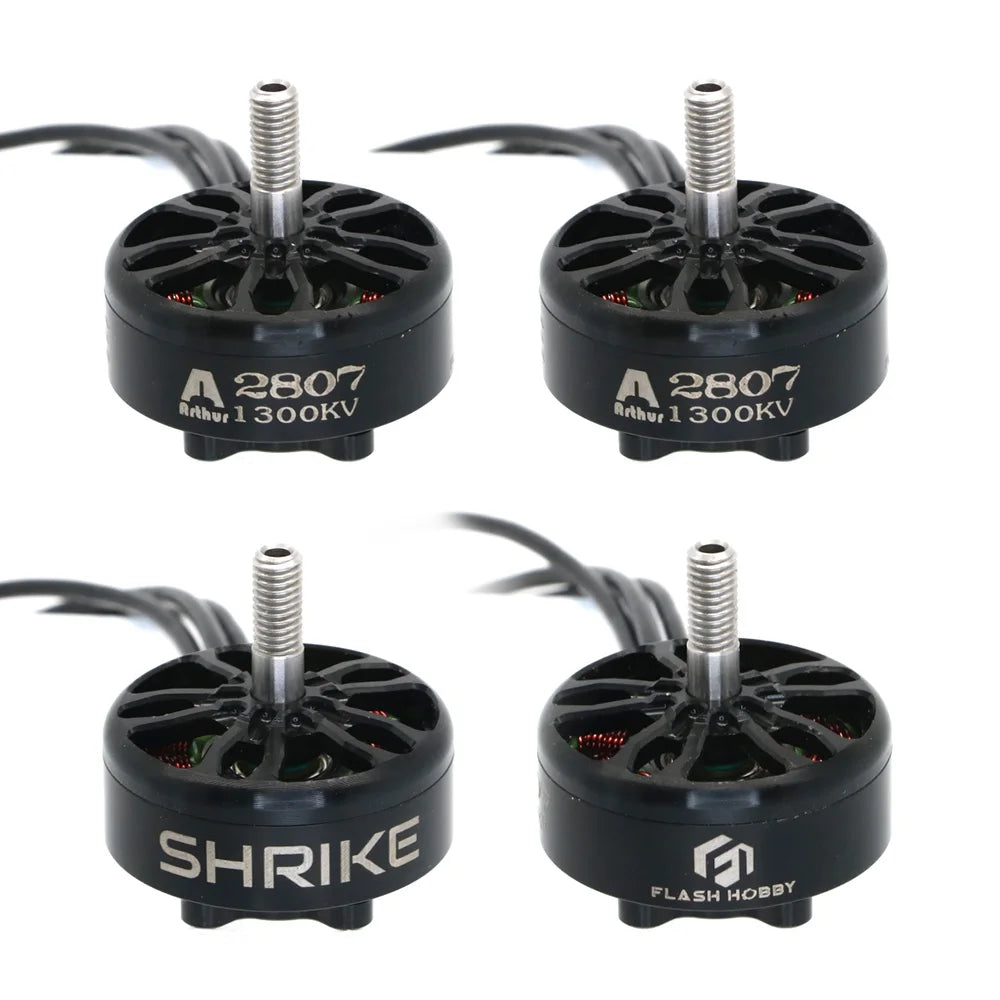4PCS FLASHHOBBY A2807 1300KV 6S Brushless Motor for 7inch FPV Freestyle Long Range Drone DIY Parts