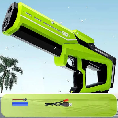 43cm Electric Water Guns for Adults Powerful Squirt Automatic Water Suction Water Blasters Outdoor Beach Toy for Boys Kids Gift