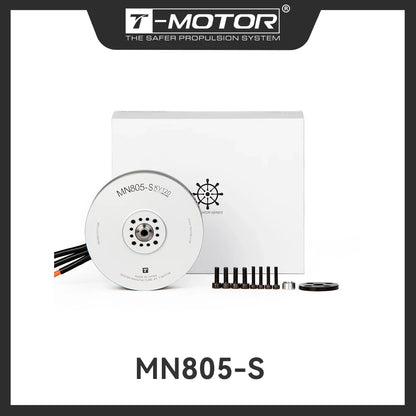 T-MOTOR MN805-S IP45 Multirotor Fixed Wing UAV Motor KV120/KV150/KV170 Brushless Motor Thrust 16KG For Heavy Multicoptor Drone