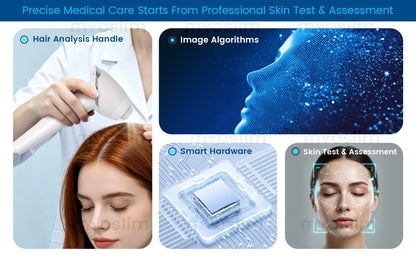 AISIA Q1 3D AI Facial Skin Analyzer Detection Skin Problem Diagnosis 8 Spectrum Professional Analysis Beauty Salon Equipment