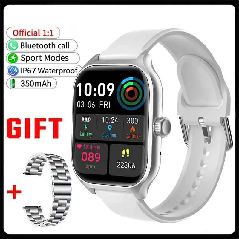 2024New 1.44" Women Smartwatch Bluetooth Call Heart Rate Blood Oxygen