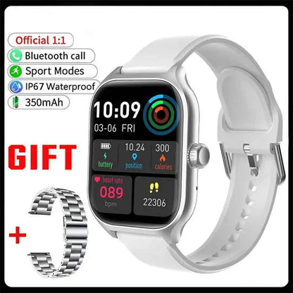 2024New 1.44" Women Smartwatch Bluetooth Call Heart Rate Blood Oxygen