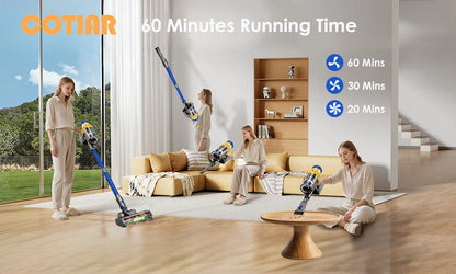 COTIAR V22 Cordless Vacuum Cleaner 650W 55000PA Home Appliance Handheld Vacuum Cleaner Cleaning Supplies Removable Battery