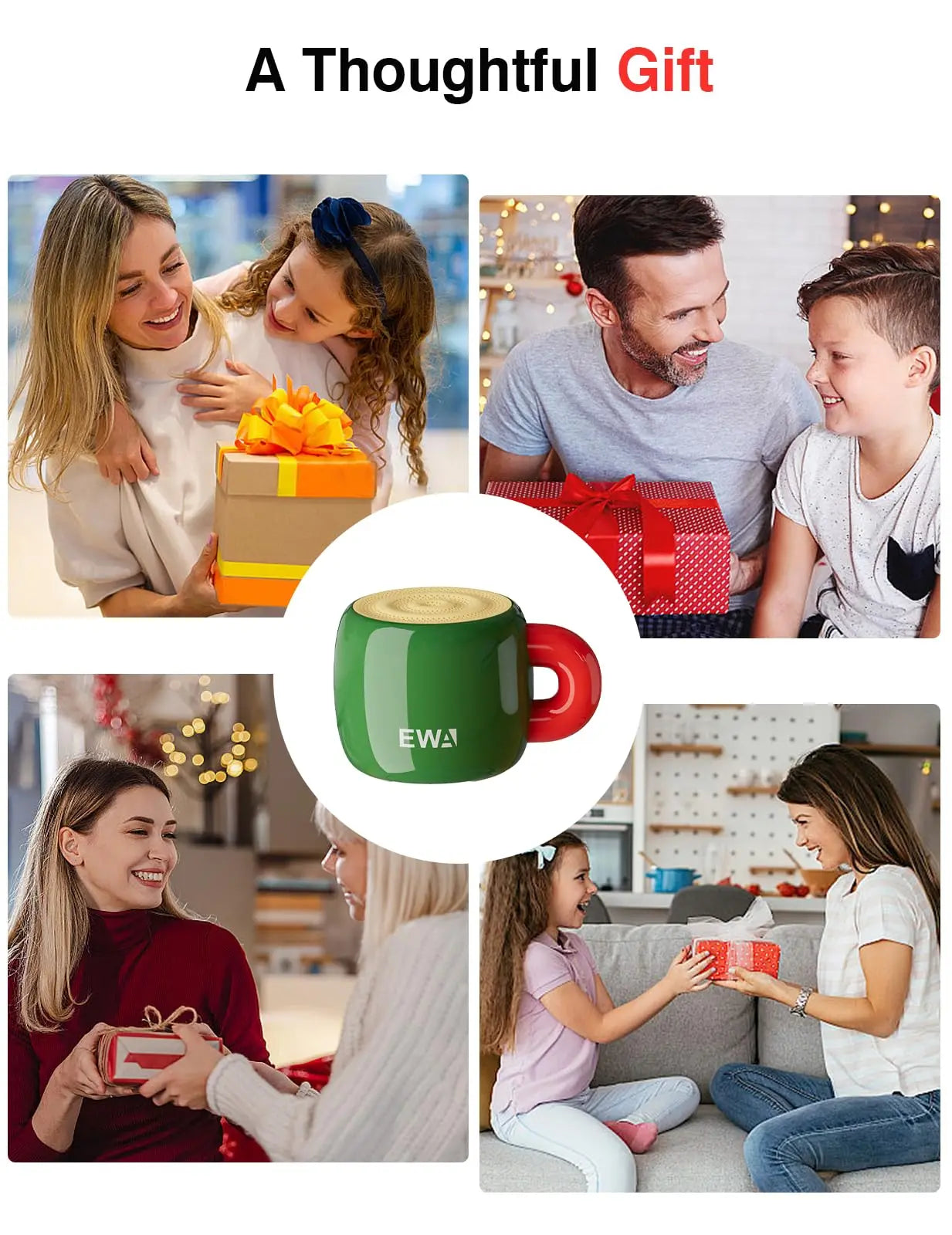 Mini Cup Bluetooth Speakers 5W High Powerful Bass Wireless Speaker 360° Surround Sound IP67 Waterproof HiFi Creative Sound Box