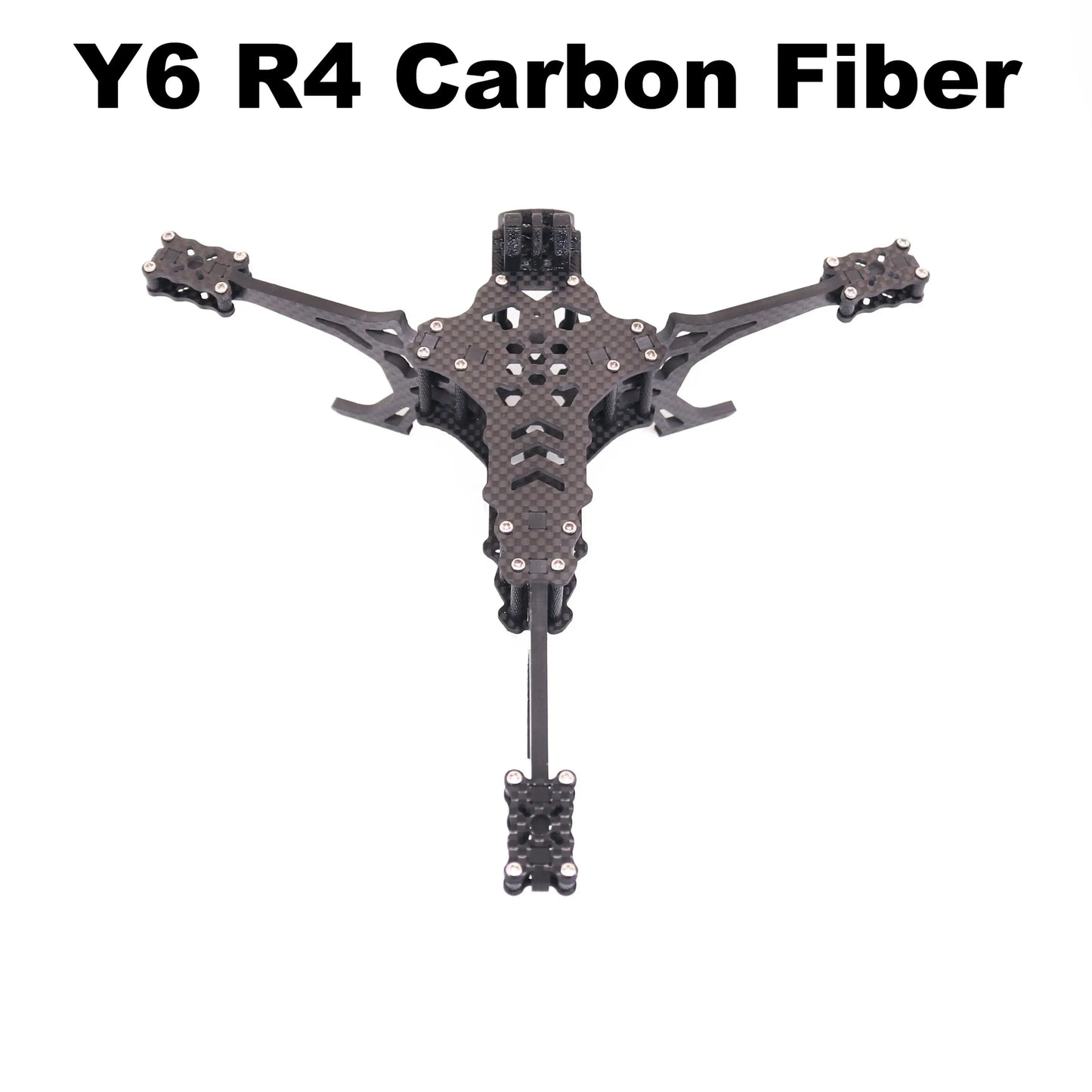 Y6R4 4inch FPV Drone Frame Kit Carbon Fiber Racing Drone Quadcopter Freestyle INAV Beatflight F722 Ardupilot Flight Control