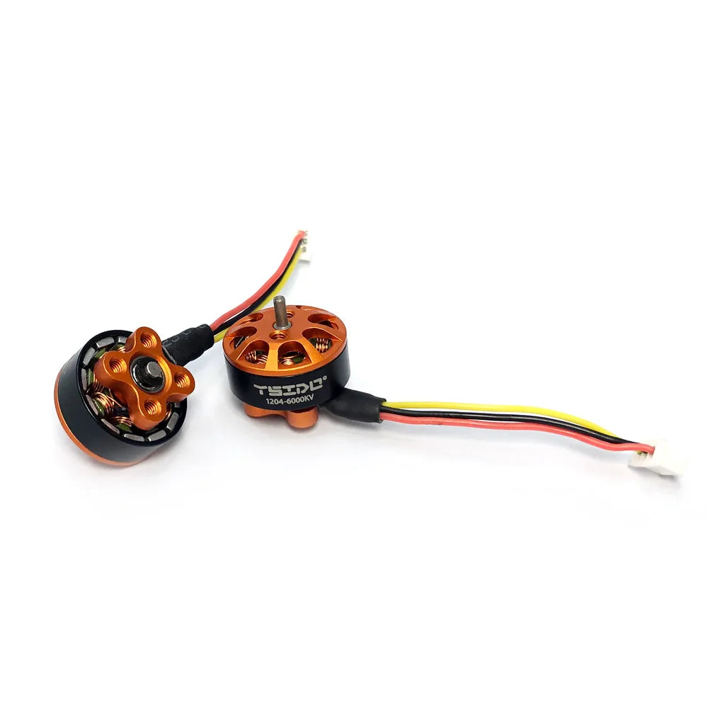 YSIDO 1204 6000KV 2-3S micro Brushless Motor for Tyro89 FPV Racing Drone 3 Inch Toothpick Mini Multirotor 100-150mm Frame kit