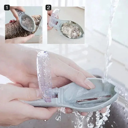1PC Fish Scale Scraper Fast Remove Fish Skin Brush Fishing Scale Brush Graters Cleaner Kitchen Tool Peeler Helpful Gadgets