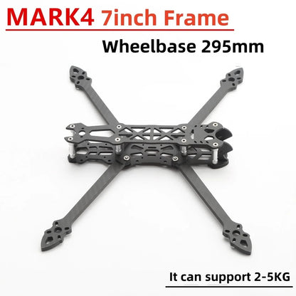 Mark 4 7inch 295mm 2807 1300KV Brushless Motor 7040 Propeller for Mark4 FPV Racing Drone Quadcopter Freestyle Frame Kit