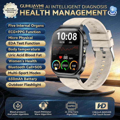 P Health Sport HD AMOLED Screen Call Smart Watches man woman