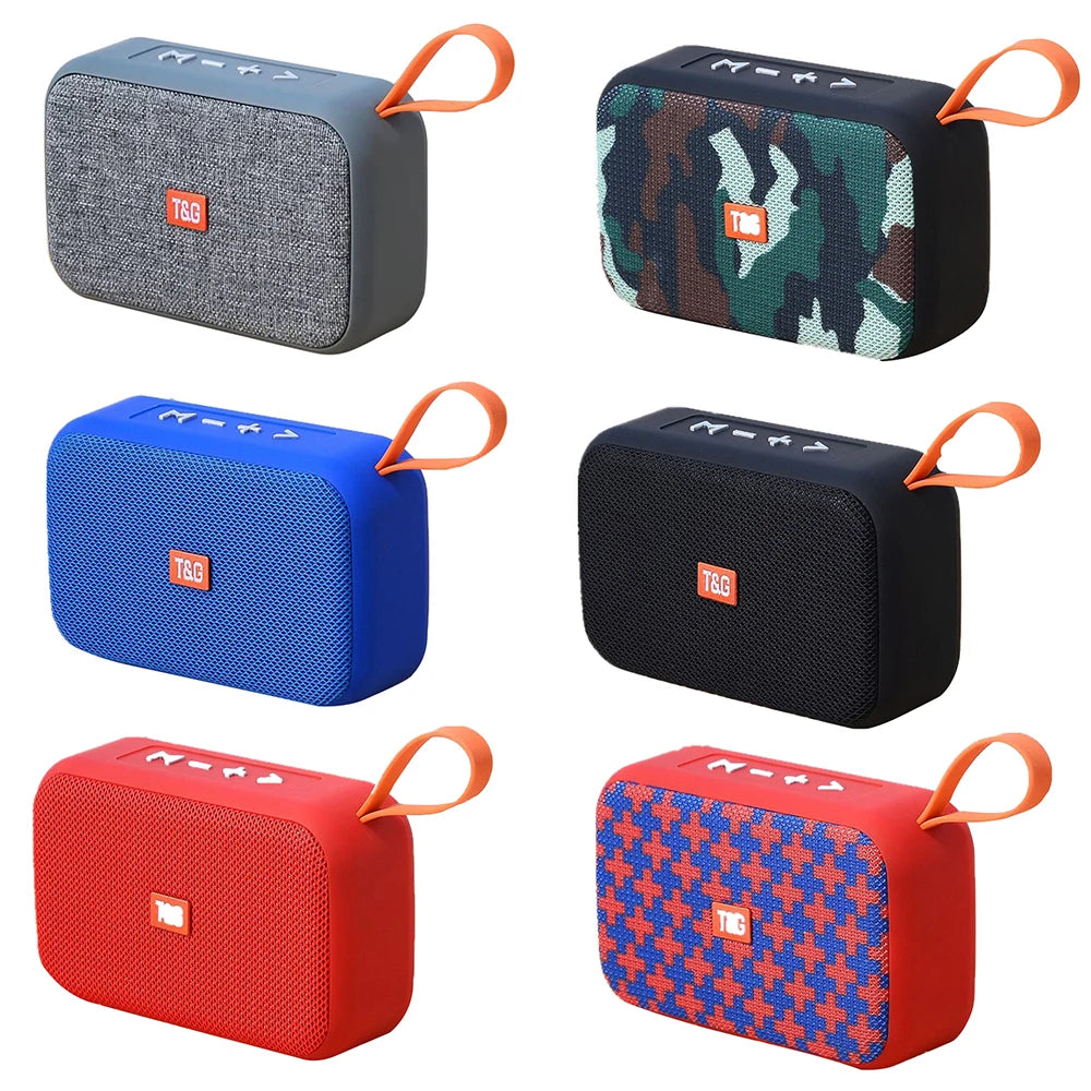 Wireless Bluetooth Speaker Portable Mini Radio FM Waterproof Small Subwoofer Sound Box Music Woofer Computer PC AUX Caixa De Som