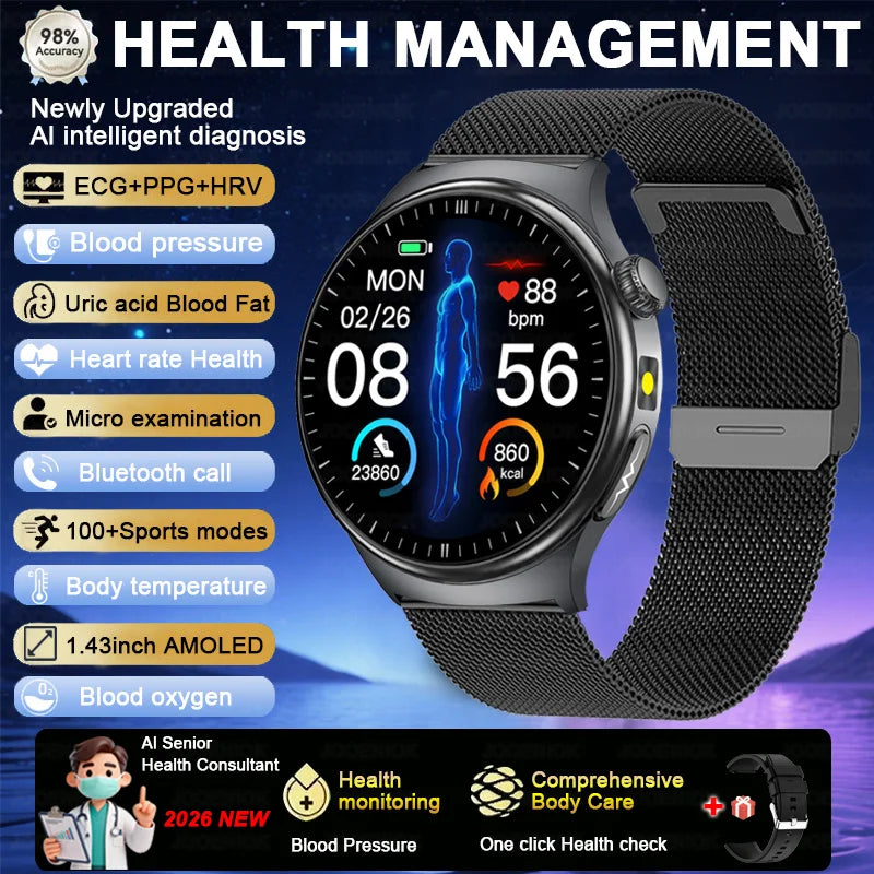 Body Blood Pressure HD Call Waterproof Sports Smartwatches Women