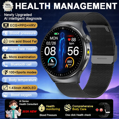 Body Blood Pressure HD Call Waterproof Sports Smartwatches Women