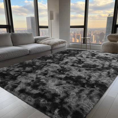 VIKAMA Pink Bedroom Carpet - Soft and Plush for Home Decor - Living Room, Dorm Room Floor Mat - Bedroom Side Rug