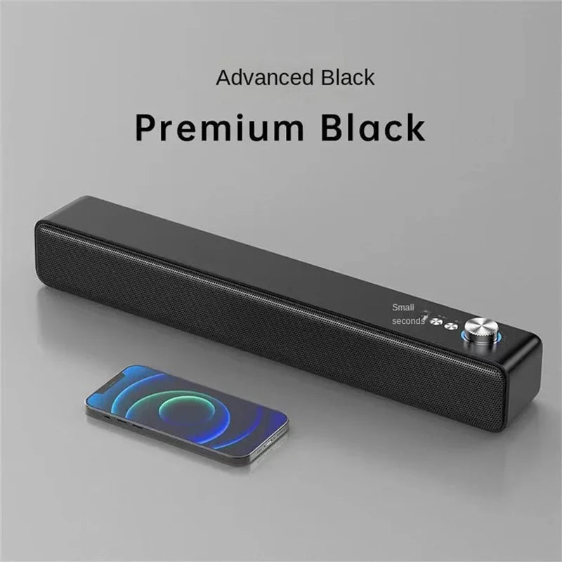 Original  Bluetooth Subwoofer Soundbar TV Audio Echo Wall Computer Speaker Home Theater Music Wireless Blueooth Speaker Gift