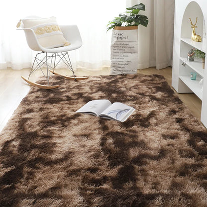 Fluffy Carpets For Living Room Nordic Lounge Rug Houses and Plush Kids Bedroom Bed Down Bedside Carpet Home Decor Furry Mat
