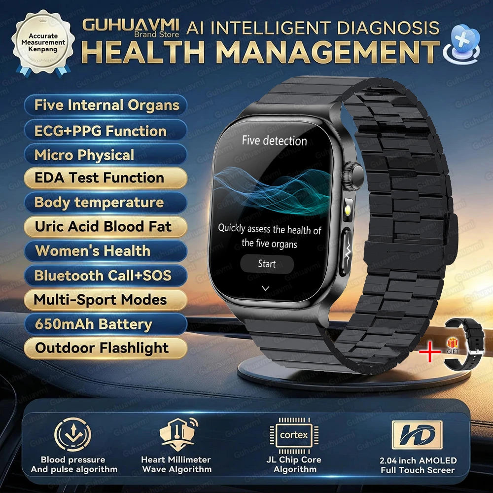 P Health Sport HD AMOLED Screen Call Smart Watches man woman