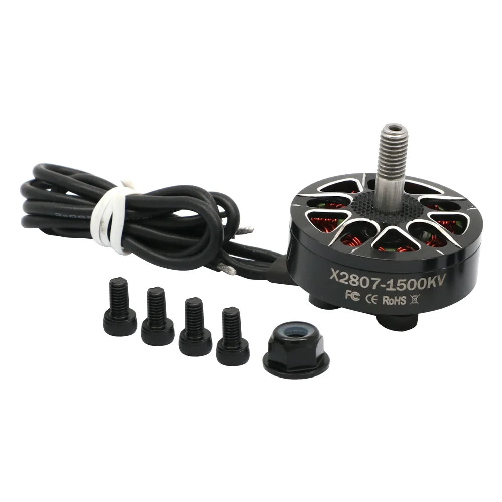 4 pcs Uangel X2807 2807 Motor 1300KV 4S 1500KV 1700KV 6S Brushless Motor for FPV Freestyle 7inch Long Range LR7 Drones DIY Parts