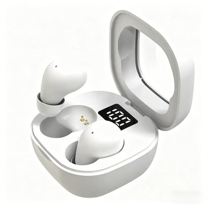 Cute Mini Invisible Earbuds Bluetooth 5.3 Wireless Earphones HIFI Stereo Noise Reduction Heasets with Microphones Headphones