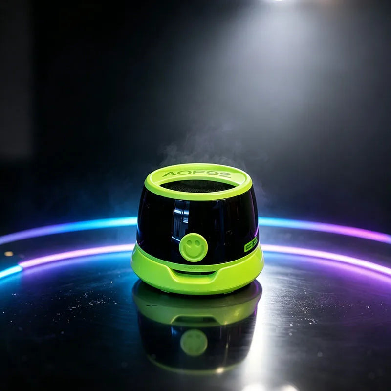 Magnetic phone magnetic bathroom waterproof Bluetooth speaker mini portable subwoofer phone holder 2-in-1
