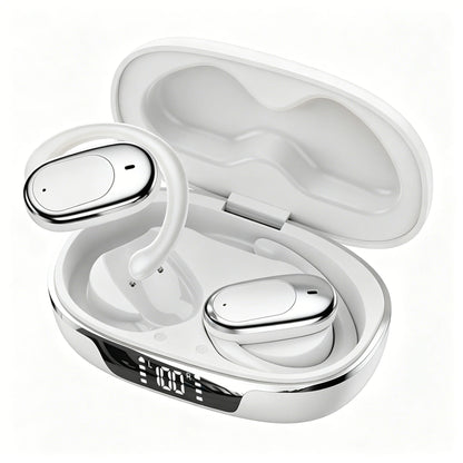 New Wireless Headphones Bluetooth 5.4 Earphones True with Mic Button Control Noise Reduction Sports Earhooks Waterproof Headset