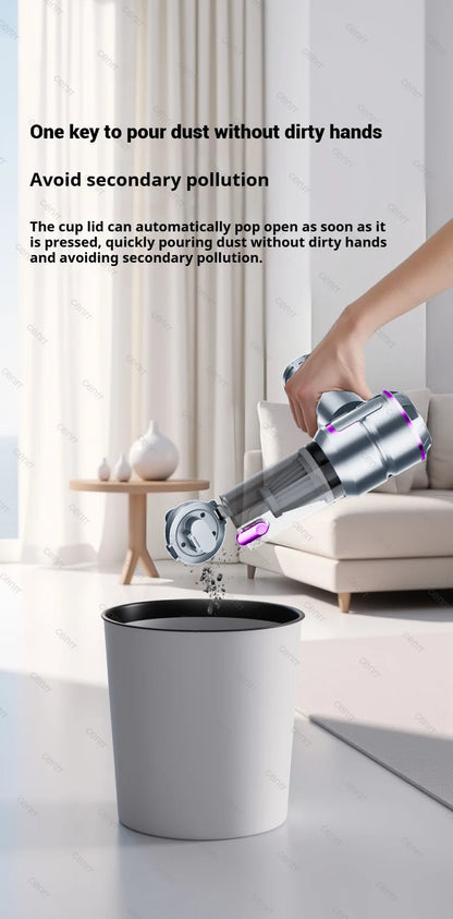 Car Vacuum Cleaner 998000PA Cordless Powerful Portable Mini Car Vacuum Cleaner for Home Handheld Blower Car Cleaner