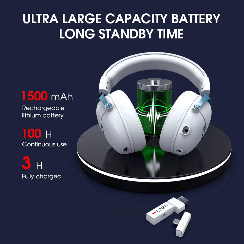 LDON F04 Pro Wireless Bluetooth Headphones Music Gaming Earphones Bluetooth Wireless Noise Cancelling Mic Headset