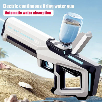 43cm Electric Water Guns for Adults Powerful Squirt Automatic Water Suction Water Blasters Outdoor Beach Toy for Boys Kids Gift