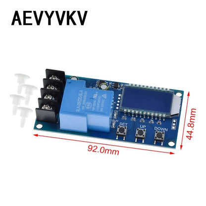 6-60V 30A Lead-acid Solar Battery Charge Controller Protection Board Charger Time Switch 12V 24V 36V 48V Battery Bapacity