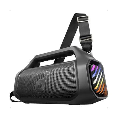 140W Bluetooth 5.3 Portable Speaker: 2+2 Channel, BassUp 2.0, 20-Hour Playback, IPX7 Floatable, RGB Lighting, Fast Charge,