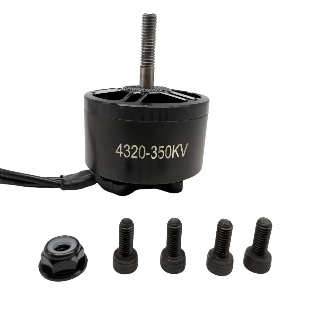 New Launch 4pcs 4320 4320 350KV 6-12S, High Speed Brushless Motor Remote X Type No. RC Drone FPV