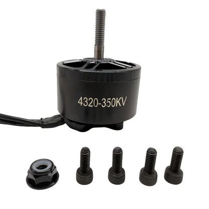 New Launch 4pcs 4320 4320 350KV 6-12S, High Speed Brushless Motor Remote X Type No. RC Drone FPV