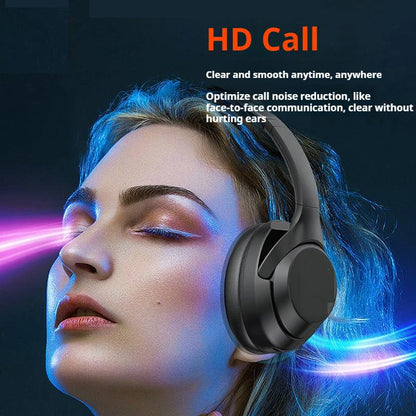 Gaming Wireless Bluetooth Headphones 360° Surround Sound Deep Bass Headsets Noise Reduction Sports Gamer Earphones With HD Mic