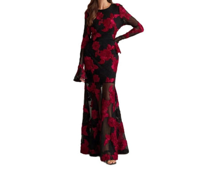 Elegant Dress Dress for Women 2025 Spring Collection Waist V-neck Jacquard Embroidered Dress