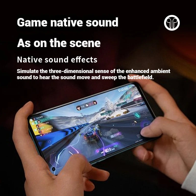 Gaming Wireless Bluetooth Headphones 360° Surround Sound Deep Bass Headsets Noise Reduction Sports Gamer Earphones With HD Mic