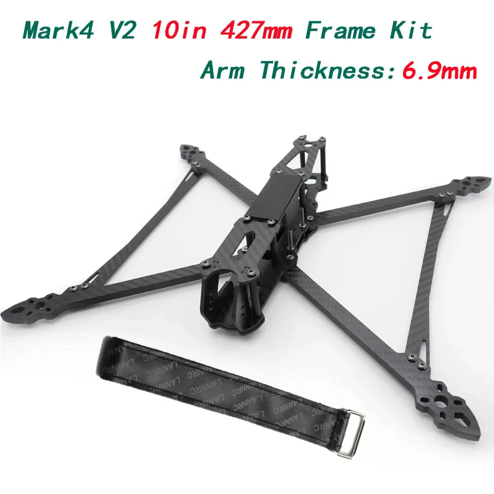 MARK4 V2 10inch F722 Flight Control 60A 4INI ESC 3115 Motor Camera VTX Receiver Antenna for FPV RC Racing Drone Quadcopter Parts