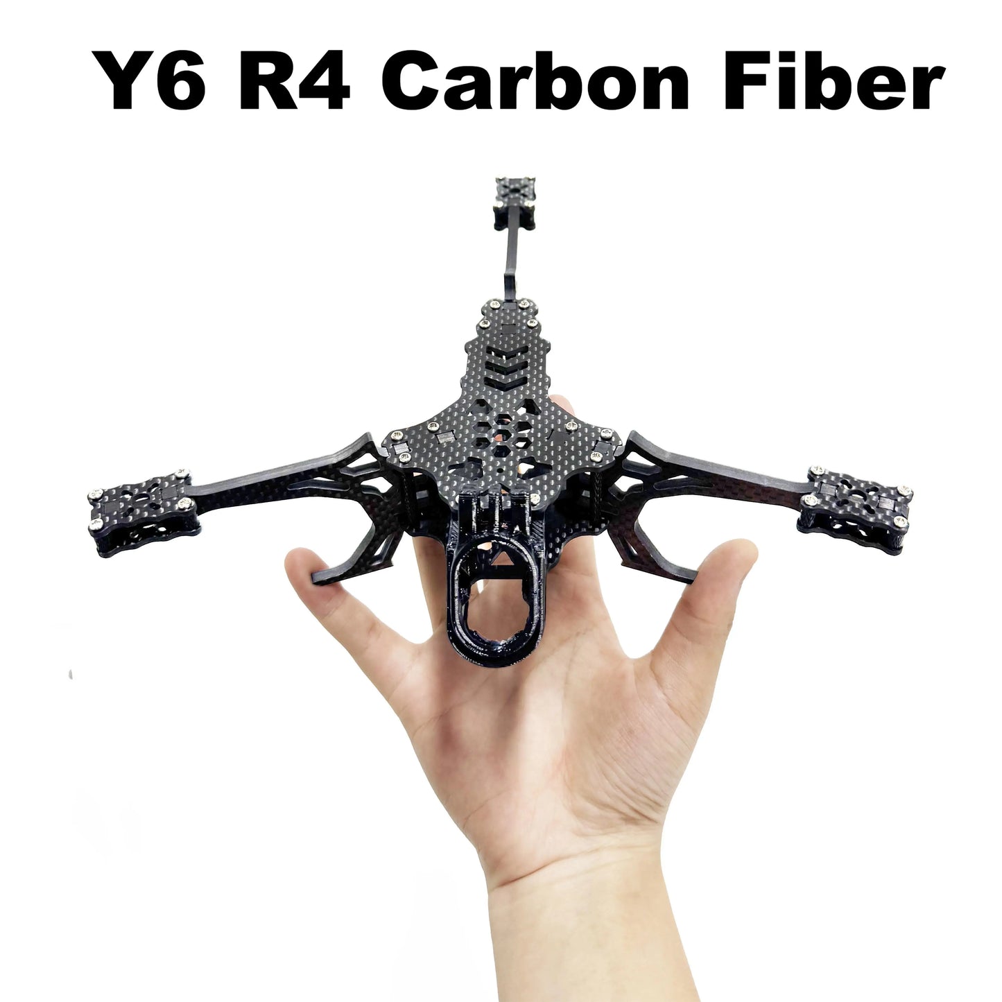 Y6R4 4inch FPV Drone Frame Kit Carbon Fiber Racing Drone Quadcopter Freestyle INAV Beatflight F722 Ardupilot Flight Control